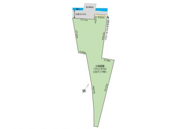 所沢市西新井町｜所沢駅近くの４０７坪の売地