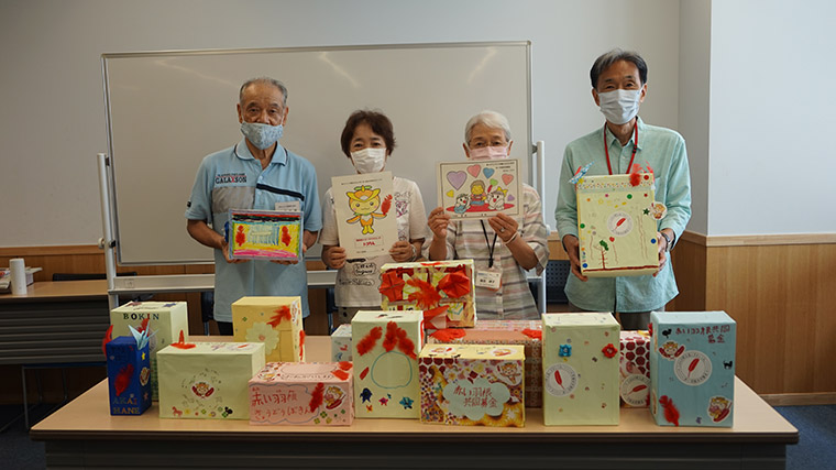 地域福祉サポーターの活動風景（ボランティア体験会の様子）