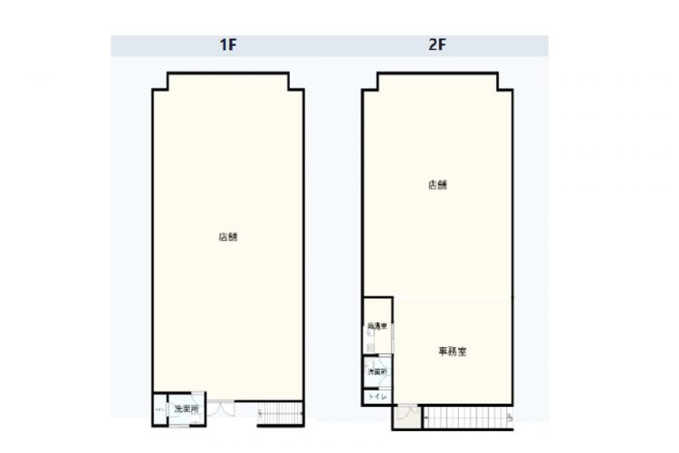 店舗間取り図